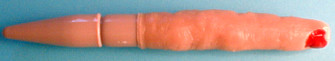 Glitschiger Finger